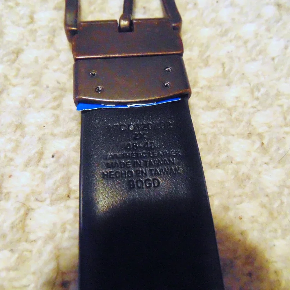 Columbia Brown Buckle Belt Plus 2X Quiet Utility Normcore Minimalist Gorpcore